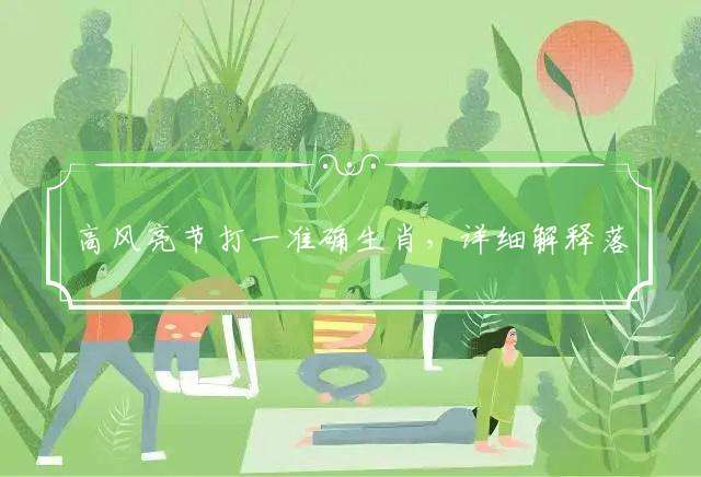 高风亮节打一准确生肖,详细解释落实